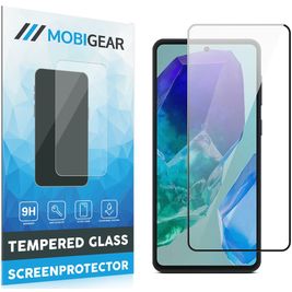 Mobigear Premium Samsung Galaxy M55 Panzerglas Gehärtetes Glas Displayschutz - Hüllenfreundlich