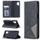 Mobigear Rhombus Slim Samsung Galaxy A32 5G Hülle Klapphülle - Schwarz