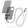 Mobilize Lanyard Verstellbare Universal-Handykette - Lila
