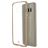 Mobilize Gelly Plus Samsung Galaxy S7 Edge Hülle Flexibles TPU Backcover - Transparent / Roségold
