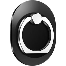 Mobigear Oval Handy-Ring - Schwarz Universal