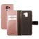 Mobiparts Saffiano Wallet Samsung Galaxy J6 (2018) Klapphülle Portemonnaie - Pink
