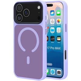Mobiparts Hardcover iPhone 17 Pro Max MagSafe Hülle Hardcase Backcover - Satin Lila