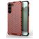 Mobigear Honeycomb Samsung Galaxy S23 Plus Hülle Hardcase Backcover Stoßfest - Rot