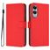 Mobigear Urban Wallet Samsung Galaxy S25 Edge Hülle Klapphülle Geldbörse - Rot
