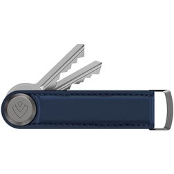 Valenta Key Oranizer Leder-Schlüssel-Organizer für 2-7 Schlüssel - Marineblau