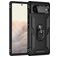 Mobigear Armor Ring Google Pixel 6 Hardcase Backcover Shockproof mit Ringhalter - Schwarz