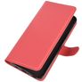 Mobigear Classic LG V60 ThinQ Hülle Klapphülle Geldbörse - Rot