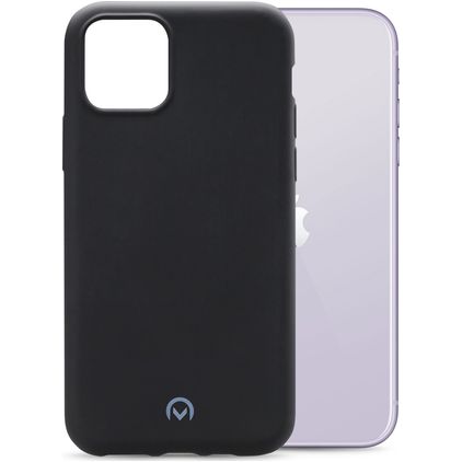 Mobilize Rubber Gelly iPhone 11 TPU (flexibel) Backcover - Matt Black