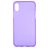 Mobigear Colors iPhone XS Max TPU (flexibel) Backcover - Lila
