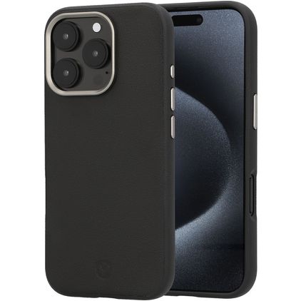 Valenta Style iPhone 16 Pro MagSafe Hülle Backcover - Schwarz
