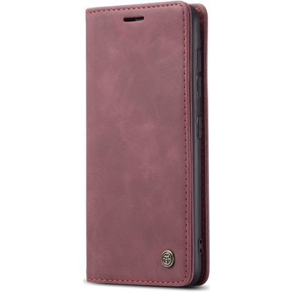 Caseme 013 Samsung Galaxy S20 Hülle Klapphülle Geldbörse - Weinrot