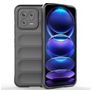 Mobigear Bumpy Xiaomi 13 Hülle Flexibles TPU Backcover - Charcoal