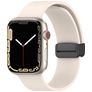 Mobigear Sport Mag Silikon Apple Watch Armband Magnetverschluss - 42/41/40/38 mm - Polarstern