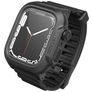 Catalyst Waterproof Case Silikon Apple Watch - 45 mm Armband Dornschließe - Schwarz