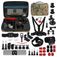 Puluz GoPro Mount Zubehör Starter Pack 45 Teile + Tasche Army