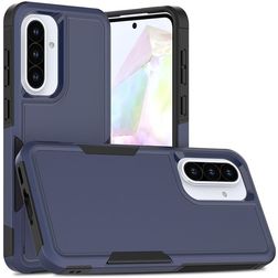 Mobigear Heavy Armor Samsung Galaxy A36 Hülle Hardcase Backcover Stoßfest - Dunkelblau