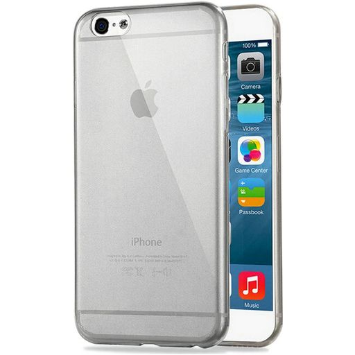 Haweel Zero iPhone 6s Hülle Flexibles TPU Backcover - Schwarz