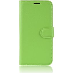 Mobigear Classic HONOR 9X Hülle Klapphülle Geldbörse - Grün