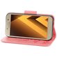 Mobigear Butterfly Samsung Galaxy A5 (2017) Hülle Klapphülle Geldbörse - Pink