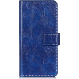 Mobigear Basic Xiaomi Redmi 9A Hülle Klapphülle Geldbörse - Blau