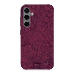 MIO Samsung Galaxy S24 FE MagSafe Hülle Hardcase Backcover - Berry Blooms