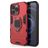 Mobigear Armor Ring iPhone 13 Pro Hülle Hardcase Backcover Stoßfest mit Ringhalter - Rot
