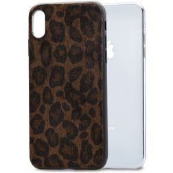 Mobilize Gelly iPhone XS Hülle Flexibles TPU Backcover - Leopard