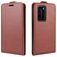 Mobigear Huawei P40 Hülle Flipcase - Braun