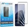 Mobigear Premium OnePlus 11 Panzerglas Displayschutz - Hüllenfreundlich - Schwarz