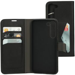 Mobiparts Classic Wallet Samsung Galaxy S23 Plus Hülle Klapphülle Geldbörse - Schwarz