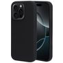 Mobiparts iPhone 16 Pro Silikon Hülle Backcover - Schwarz