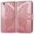 Mobigear Butterfly iPhone 16e Hülle Klapphülle Geldbörse - Roségold