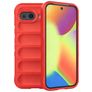 Mobigear Bumpy Google Pixel 10a Hülle Flexibles TPU Backcover - Rot