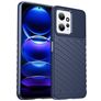 Mobigear Groove Xiaomi Redmi Note 12 Hülle Flexibles TPU Backcover - Blau