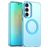 Mobigear Shockproof Samsung Galaxy S25 FE MagSafe Hülle Hardcase Backcover - Blau