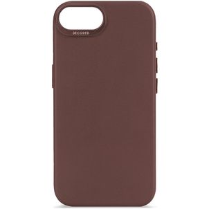 Decoded iPhone 17e Hülle Echtes Leder Backcover Stoßfest - Chocolate Brown