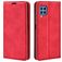 Mobigear Retro Slim Samsung Galaxy M22 Hülle Klapphülle Geldbörse - Rot