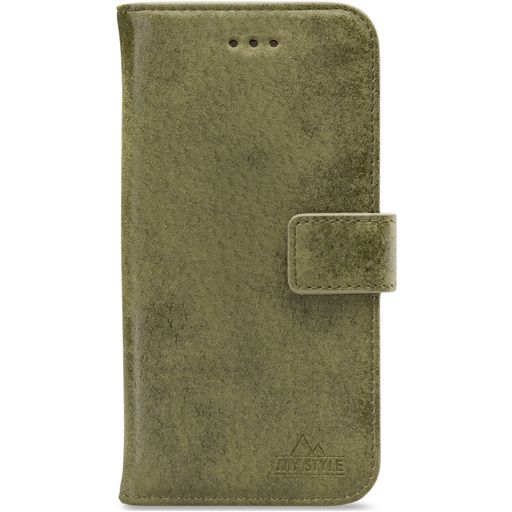 My Style Flex Wallet Samsung Galaxy A13 5G Hülle Klapphülle Geldbörse - Olive