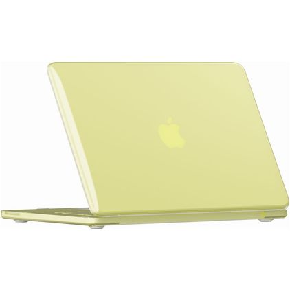Mobigear Crystal Case MacBook Neo 13 Zoll (2026) Hardcase Hülle MacBook Case - Citrus yellow - Model A3404