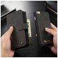 Caseme 007 iPhone 6s Hülle Abnehmbare 2in1 Klapphülle Geldbörse - Schwarz