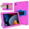 Mobigear Ruggedized iPad 7 (2019) Hülle EVA Schaum Backcover + Ständer - Pink