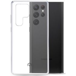 Mobilize Gelly Durchsichtig Samsung Galaxy S22 Ultra Hülle Flexibles TPU Backcover - Transparent