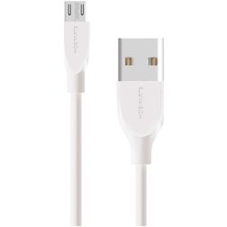 Mobiparts USB-A auf Micro USB Kabel 2 Meter - Weiß