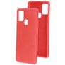 Mobiparts Samsung Galaxy A21s Silikon Hülle Backcover - Scarlet Red