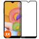 Mobigear Premium Samsung Galaxy A01 Panzerglas Displayschutz - Hüllenfreundlich - Schwarz (3er Pack)