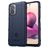 Mobigear Rugged Shield POCO M5s Hülle Flexibles TPU Backcover Stoßfest - Blau