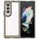 Mobigear Crystal Samsung Galaxy Z Fold 4 Hülle Hardcase Backcover - Transparent / Grau