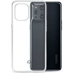 Mobilize Gelly Durchsichtig OPPO Find X3 Hülle Flexibles TPU Backcover - Transparent