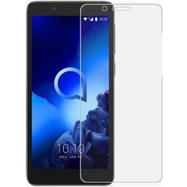 Mobigear Alcatel 1C (2019) Panzerglas Gehärtetes Glas Displayschutz - Hüllenfreundlich